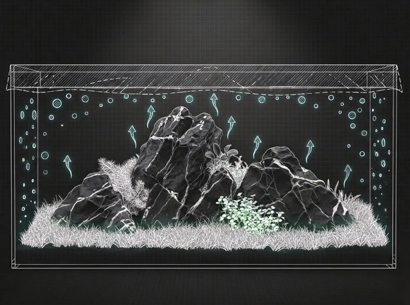 Dry Start Method (DSM) for Planted Tank Carpets